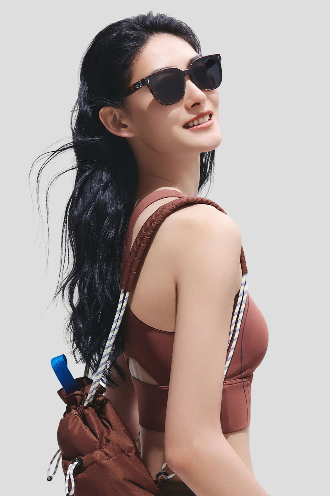 Square-Round Frame Sunglasses UV 400 FD026 - Image 6