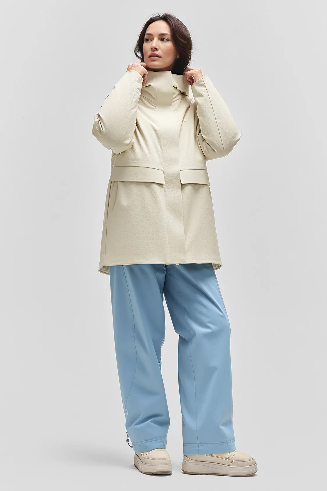 StormCurve – Women’s Windproof Waist-Cinched Down Coat (Mid-Length, Extreme Warmth) - Image 16