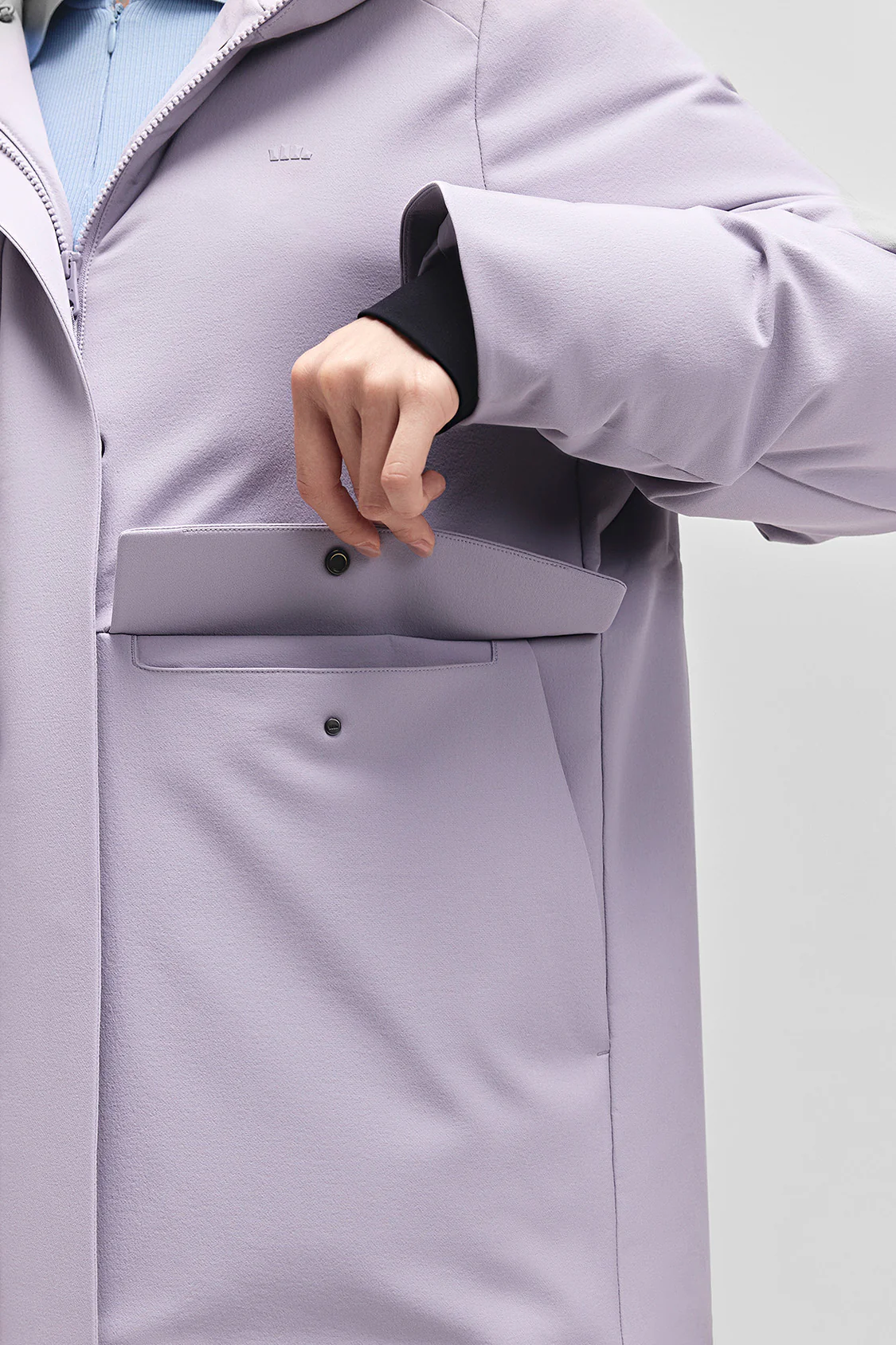 StormCurve – Women’s Windproof Waist-Cinched Down Coat (Mid-Length, Extreme Warmth) - Image 9