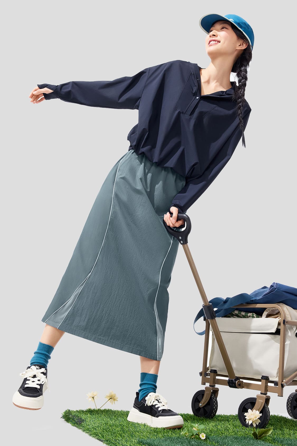 Swift - Women's Quick-Dry Cargo Skirt UPF50+（AFF-Sale） - Image 4