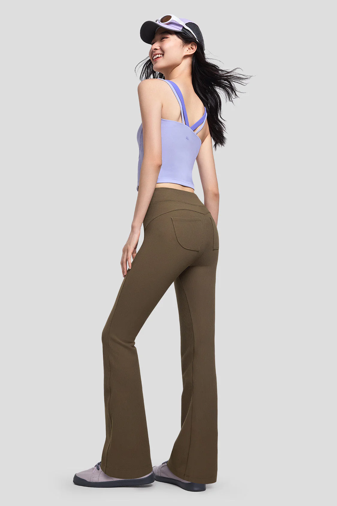 ThermaFlex - Women's High-Stretch Thermal Flare Pants - Image 16