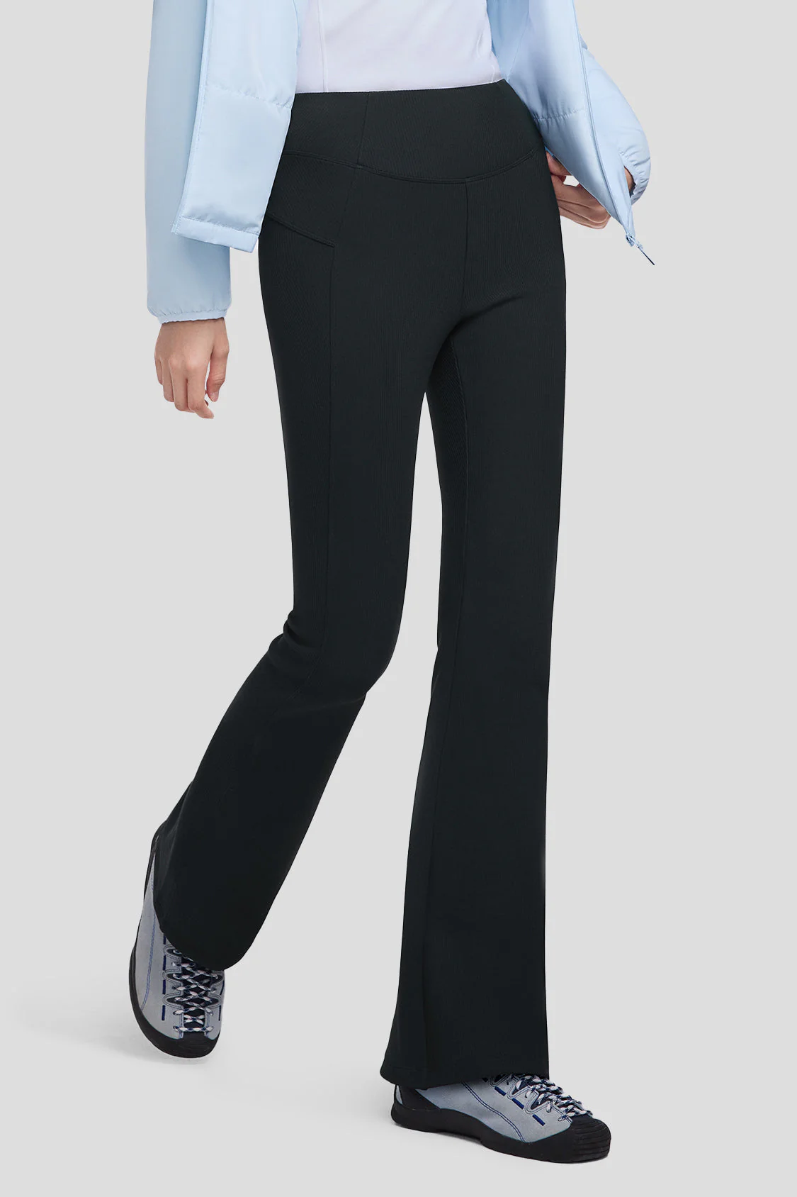 ThermaFlex - Women's High-Stretch Thermal Flare Pants - Image 4