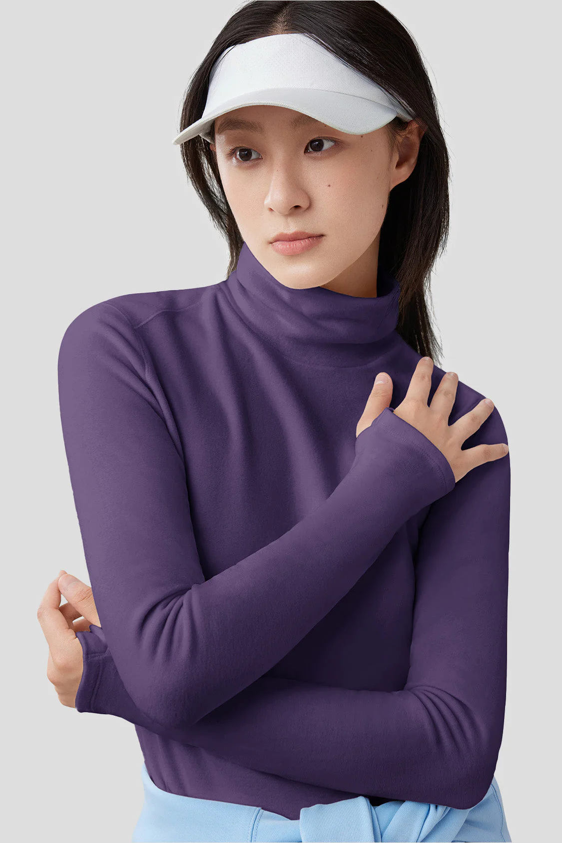ThermaFlex - Women's Slim-Fit High-Warmth Turtleneck Top - Image 6