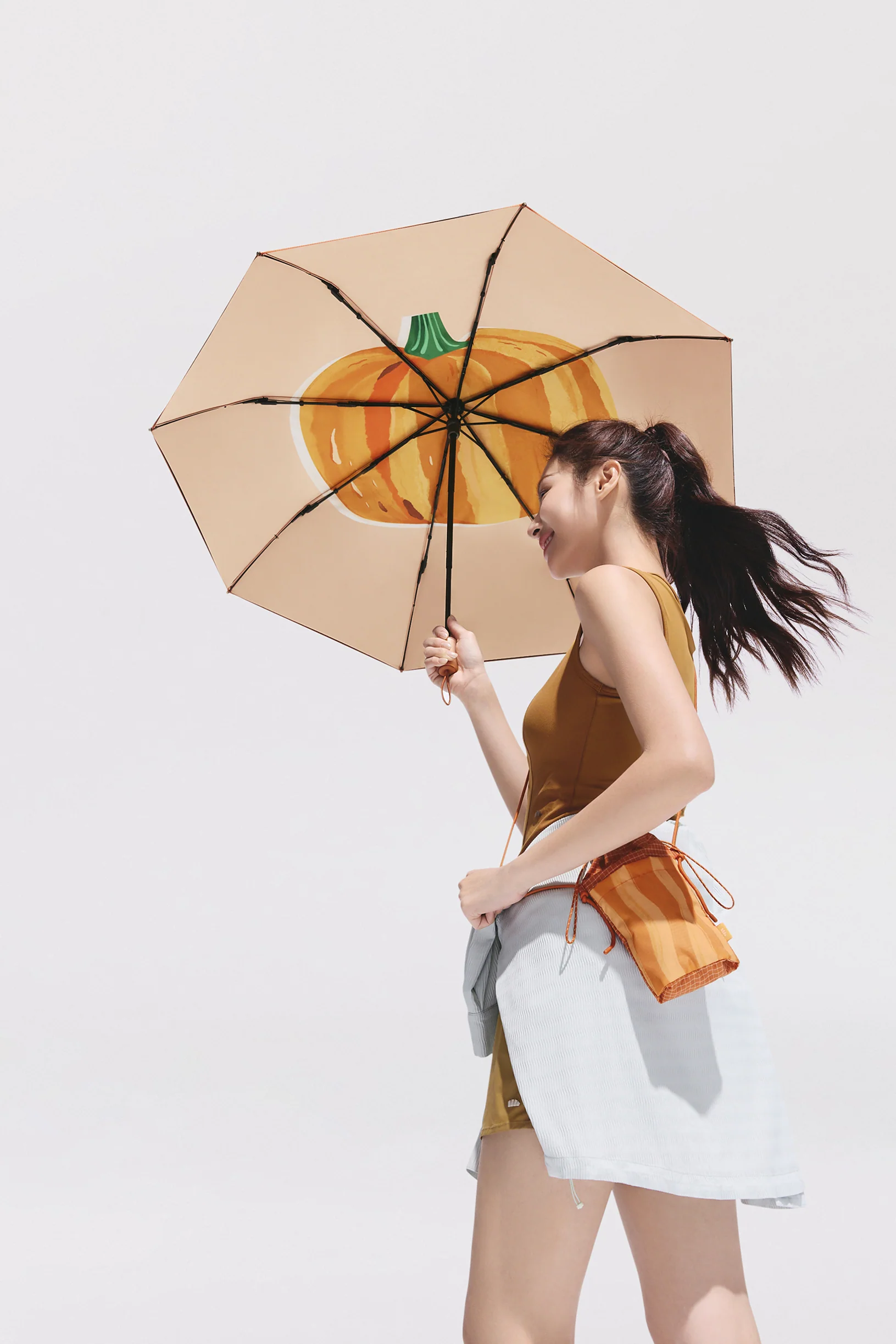 Three-Fold Blackout Sun Protection Umbrella BM397 - Image 2