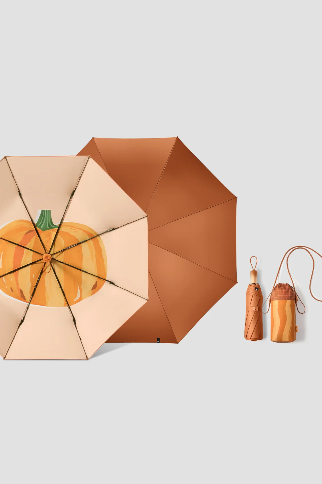 Three-Fold Blackout Sun Protection Umbrella BM397 - Image 3
