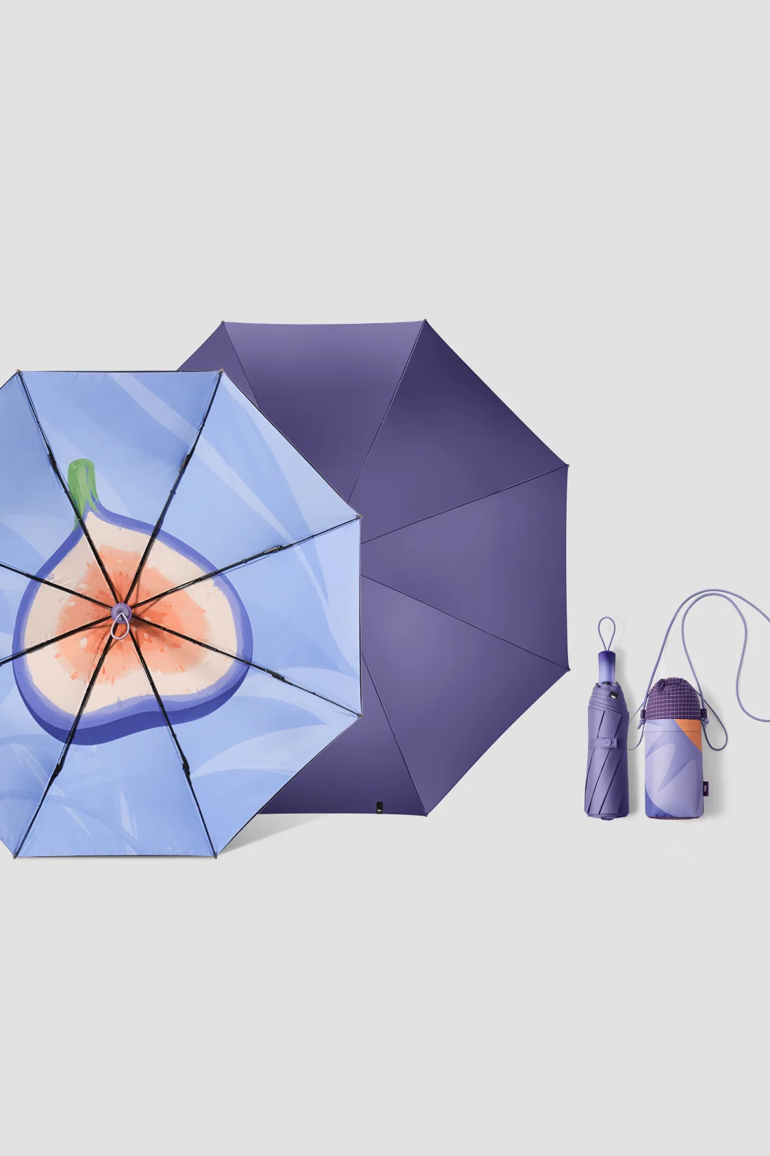 Three-Fold Blackout Sun Protection Umbrella BM397 - Image 9