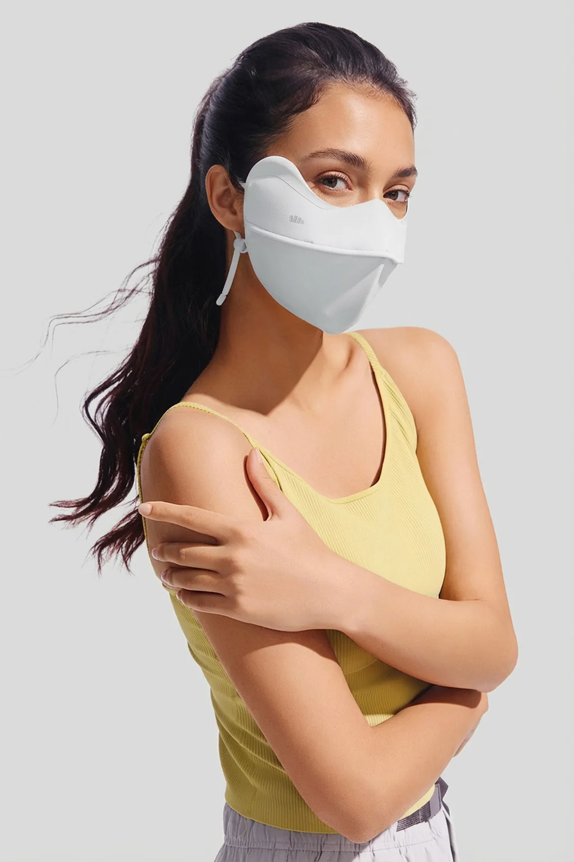 Women's Maximum Coverage Eye-Area Sun Protection Mask UPF 2000+ MP831 - Image 10