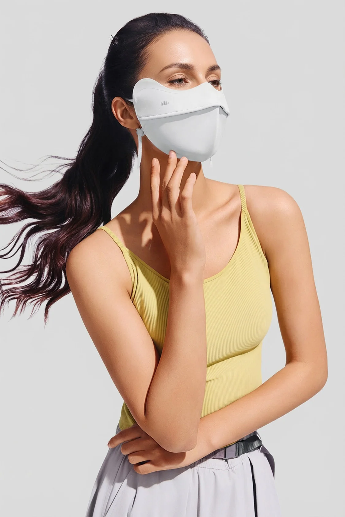 Women's Maximum Coverage Eye-Area Sun Protection Mask UPF 2000+ MP831 - Image 9