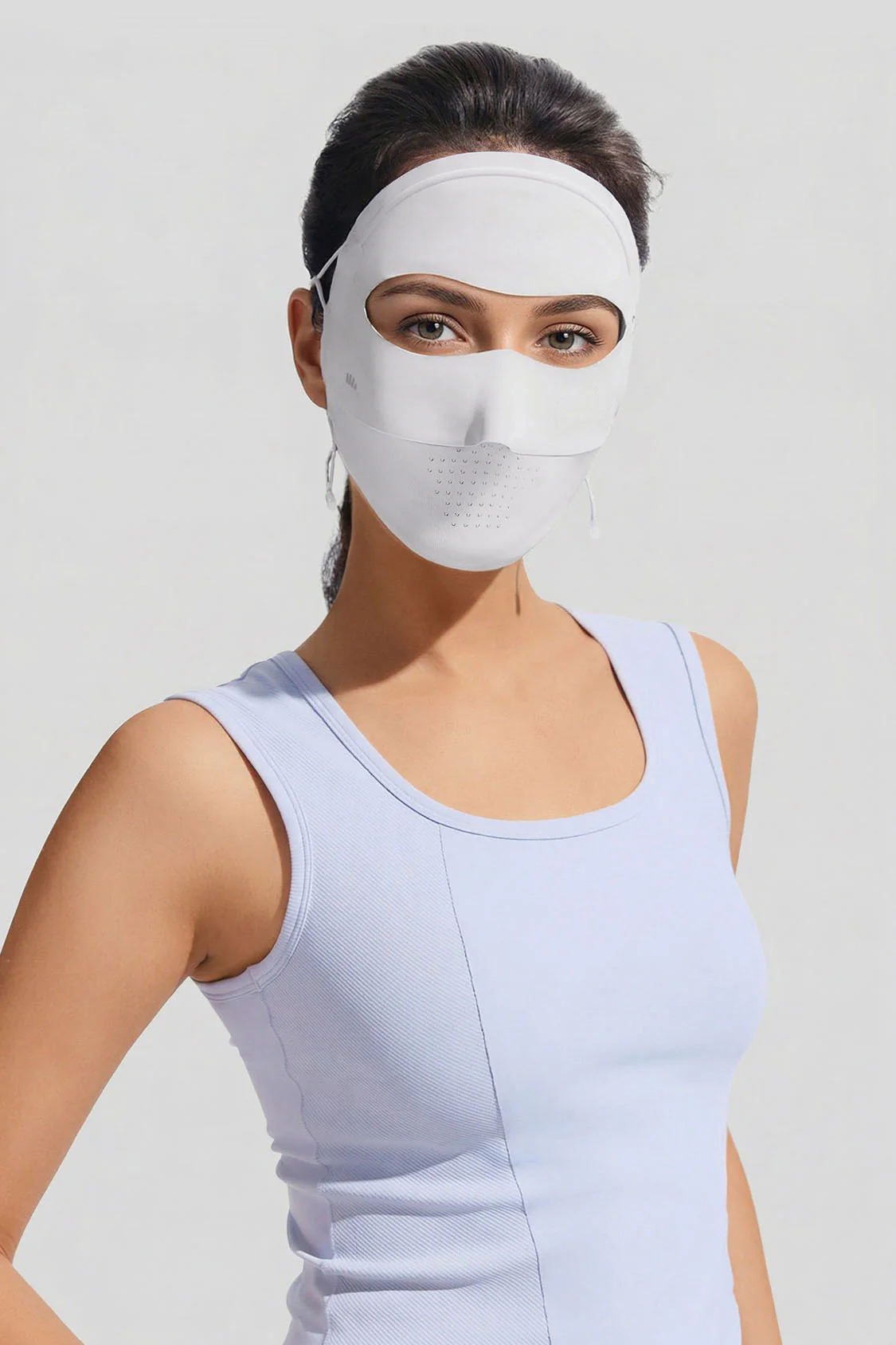 Women's Lightweight Sun Protection Face Cover UPF 50+ AL204 - Image 14