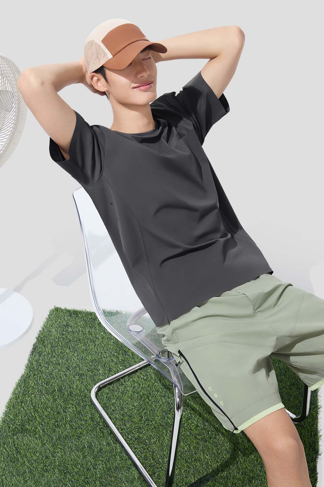 Vapor - Men's Sweatproof Tech T-Shirt UPF100+ - Image 5