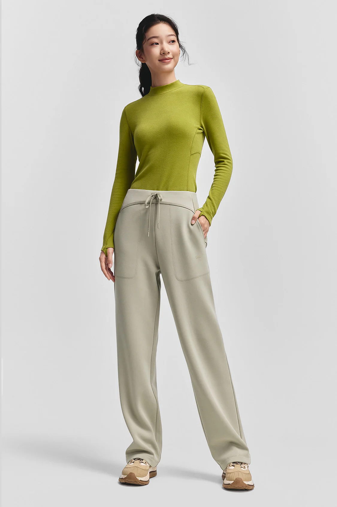 WarmFlex – Women’s High-Stretch Fleece-Lined Straight Pants - Image 5