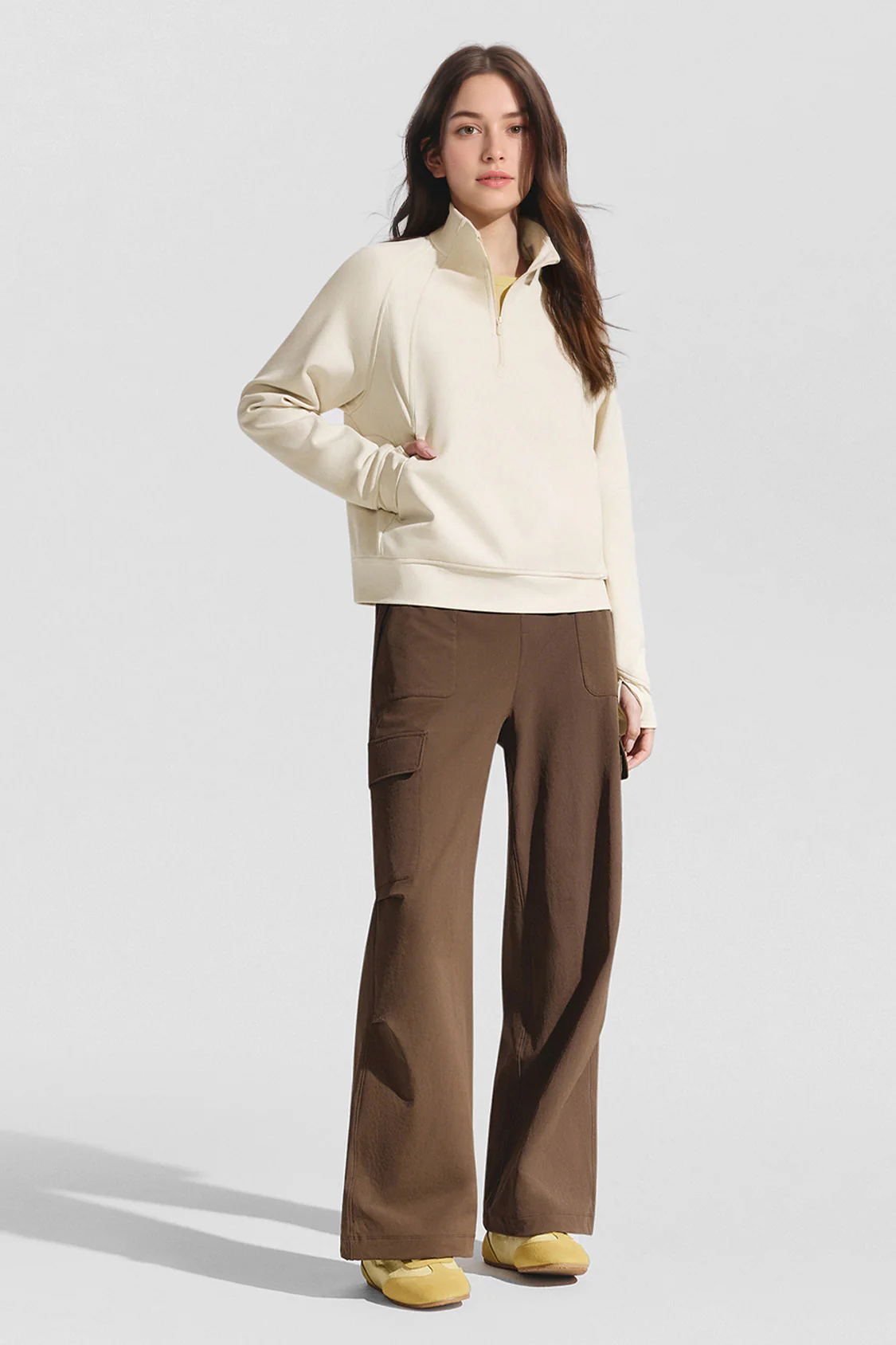 WindGlow - Women’s Lightweight Tennis Sweatshirt UPF50+ - Image 13