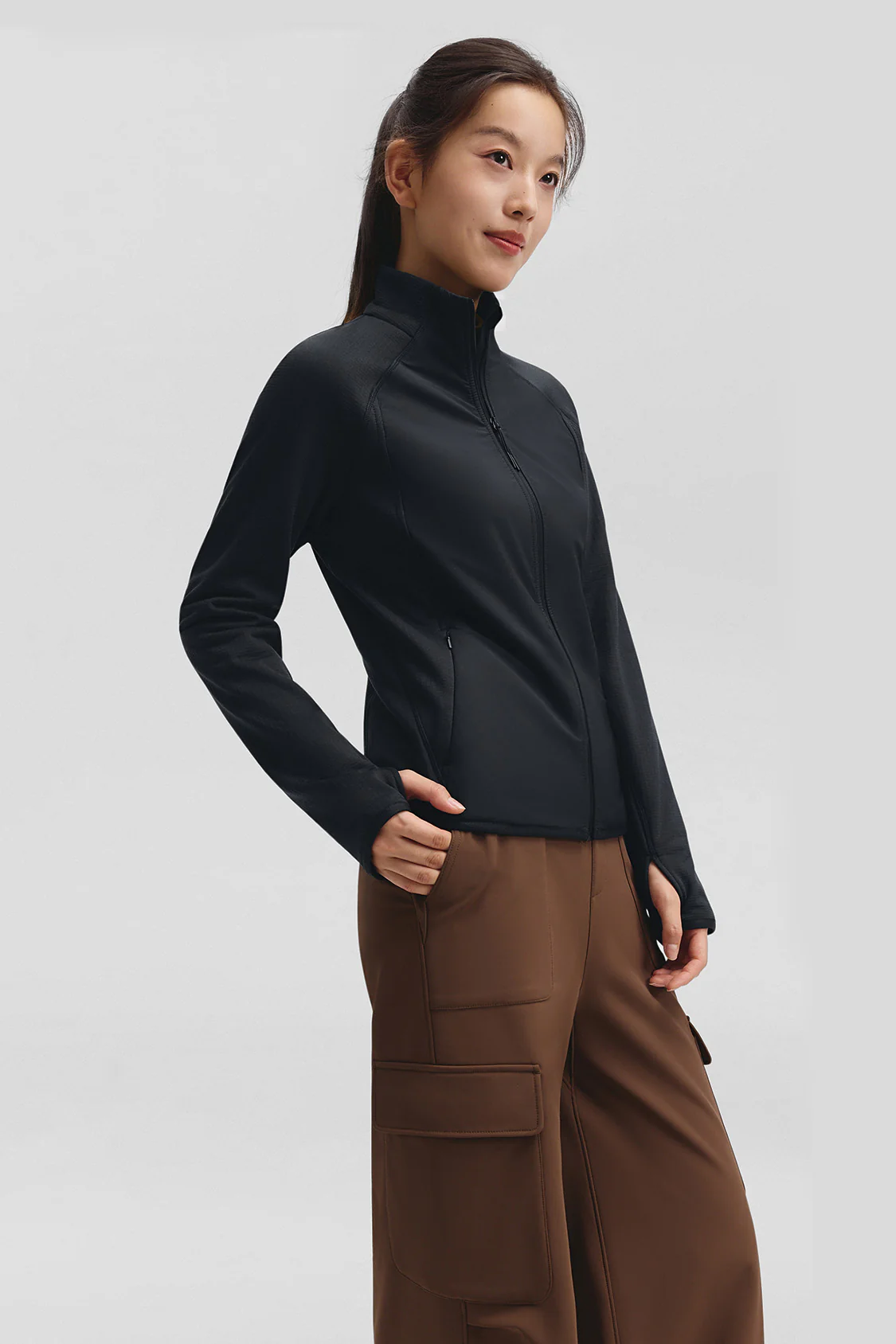 WindHaven – Women’s Medium-Warmth Windproof Fleece Jacket - Image 3