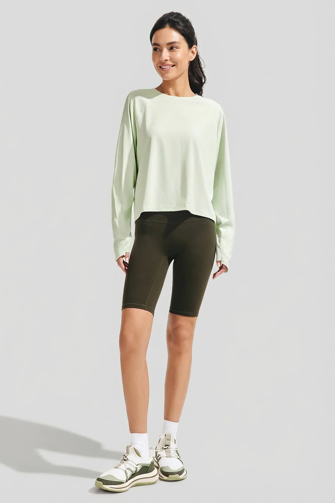 Women’s Breathable Sun Protection Long-Sleeve T-Shirt UPF 50+ AS004 - Image 5