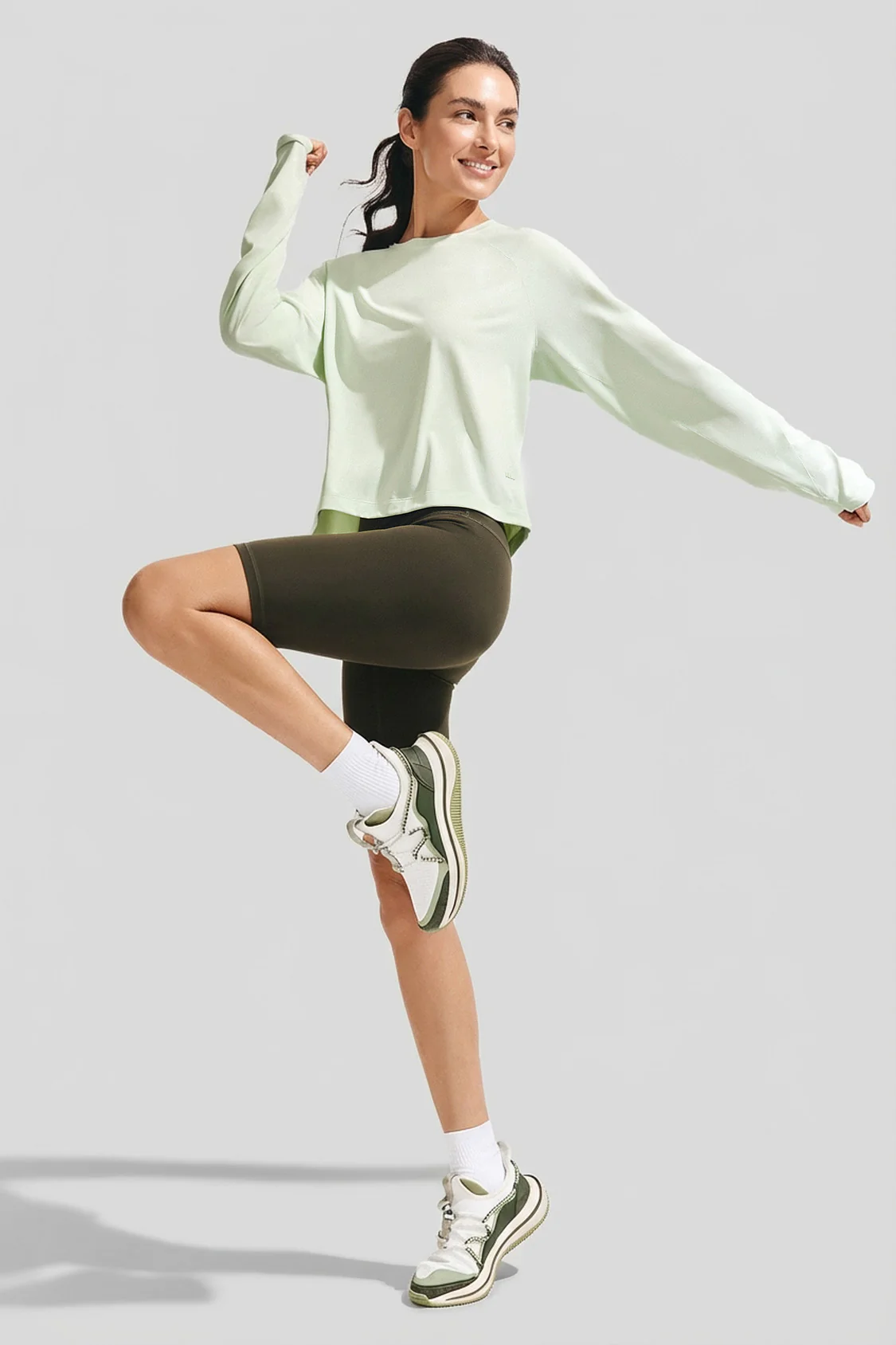 Women’s Breathable Sun Protection Long-Sleeve T-Shirt UPF 50+ AS004 - Image 6