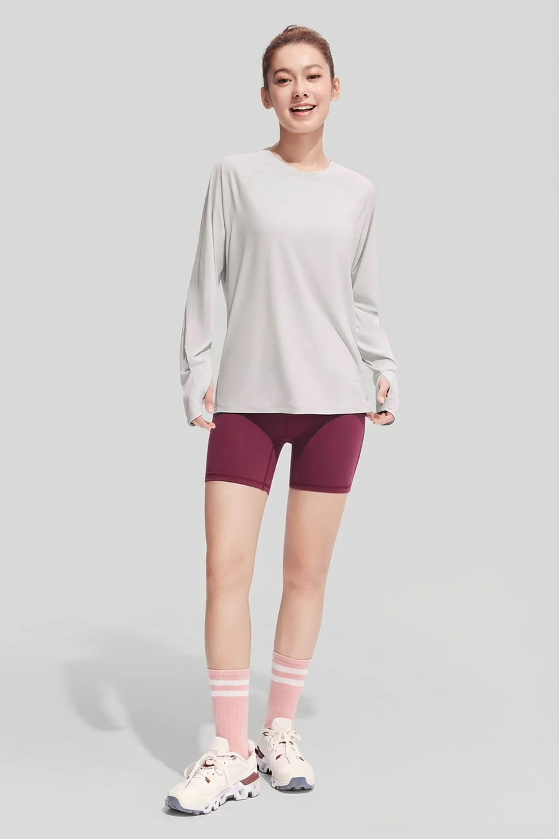 Women’s Breathable Sun Protection Long-Sleeve Tee UPF 50+ AS001 - Image 10