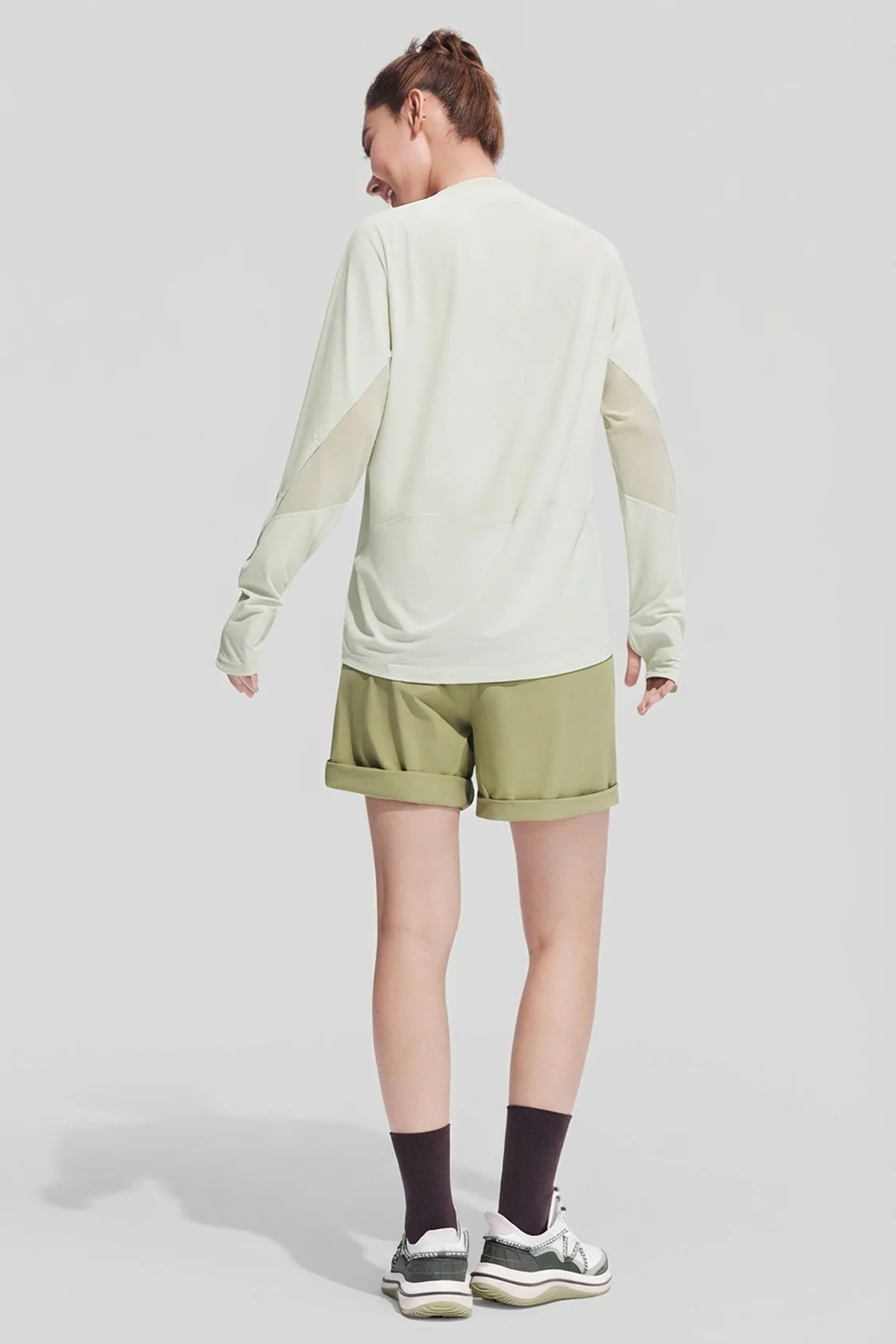 Women’s Breathable Sun Protection Long-Sleeve Tee UPF 50+ AS001 - Image 7