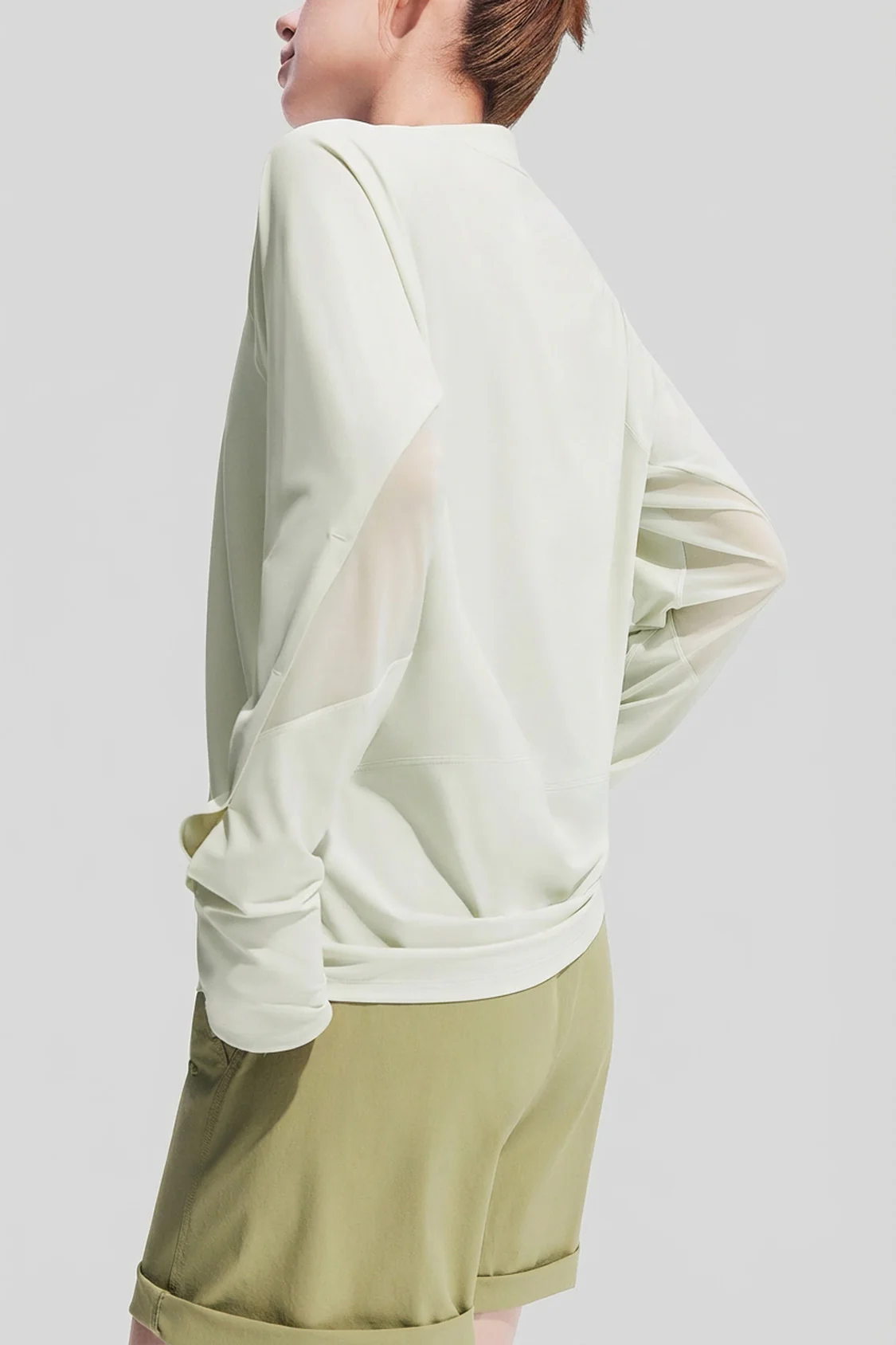 Women’s Breathable Sun Protection Long-Sleeve Tee UPF 50+ AS001 - Image 8