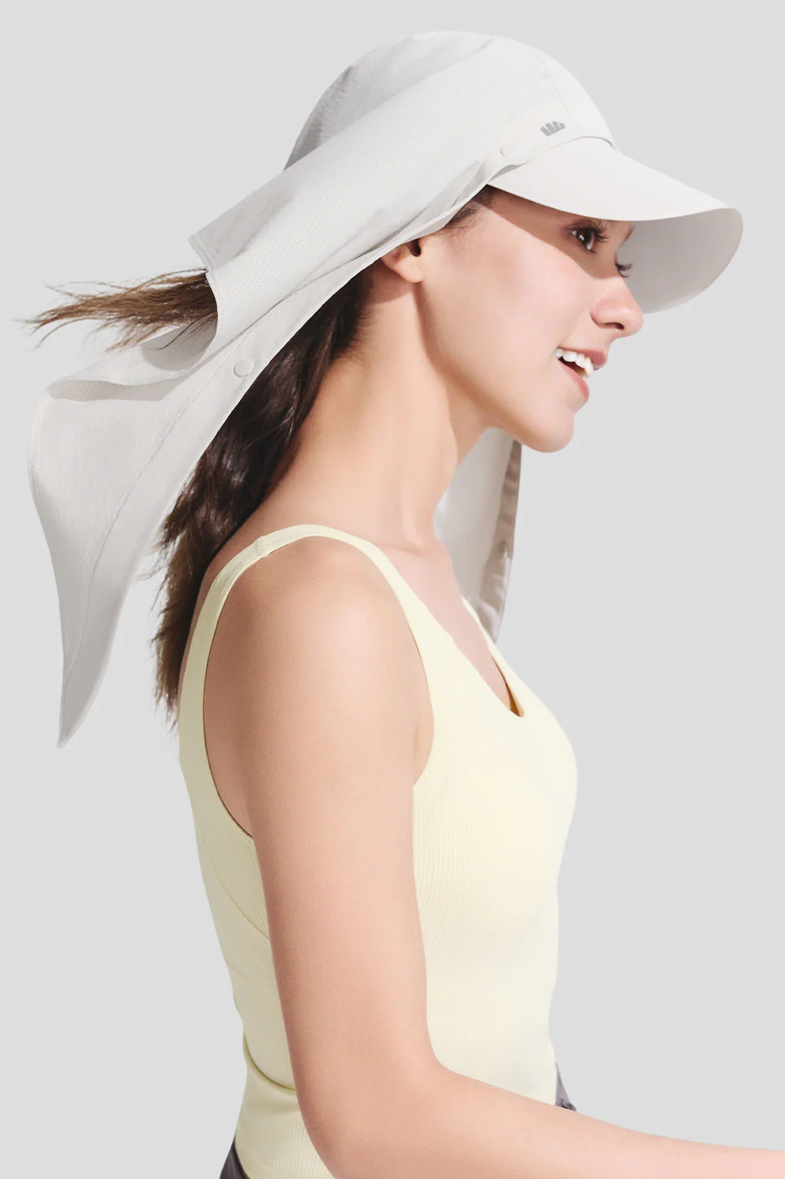 Women's Brimmed Sun Protection Hair Scarf AL003 - Image 5