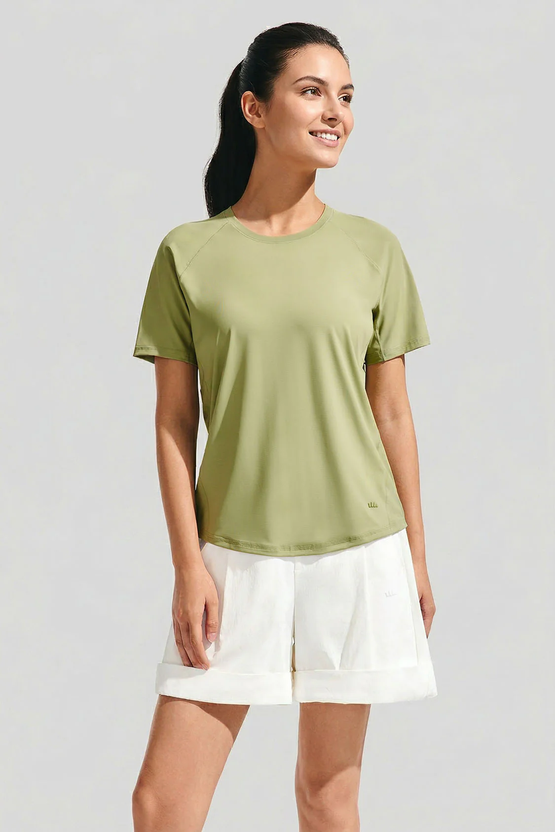 Women's Cooling Ice-Silk T-Shirt UPF 100+ CC004 - Image 13