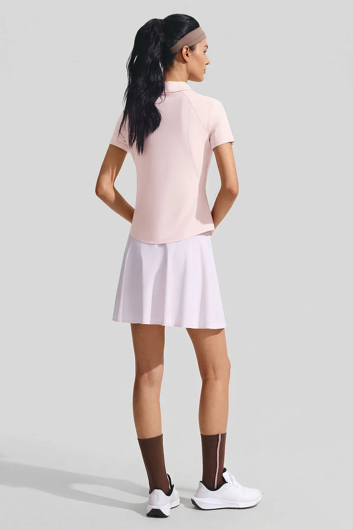 Women's Half-Zip Performance Polo CC003 - Image 14