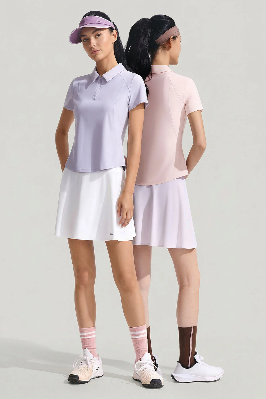 Women's Half-Zip Performance Polo CC003 - Image 8