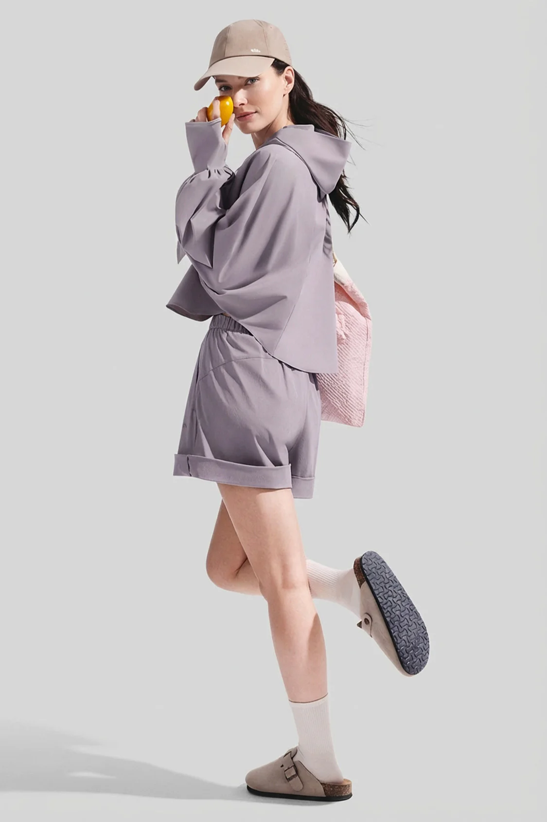 Women’s Headscarf-Style Sun Protection Jacket UPF 100+ UL001 - Image 9