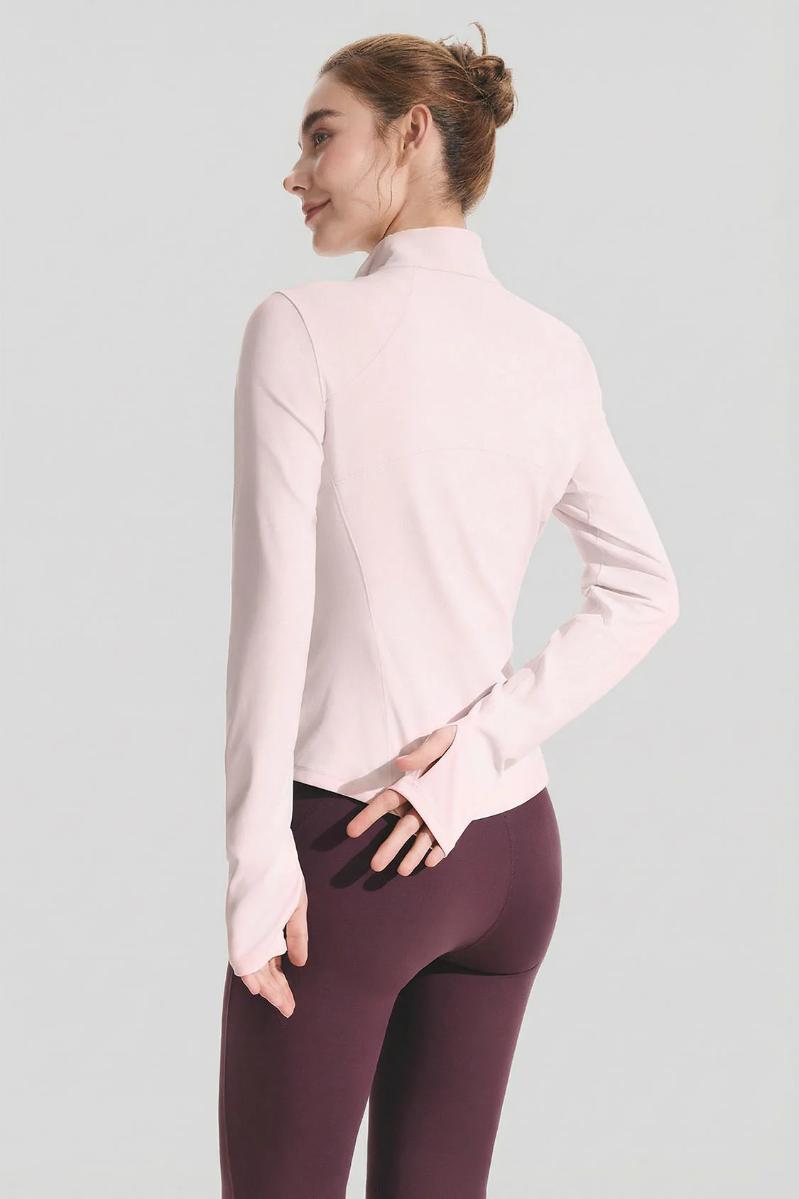 Women’s Slim-Fit Sun Protection Jacket with Stand Collar UPF 50+ DS004 - Image 2