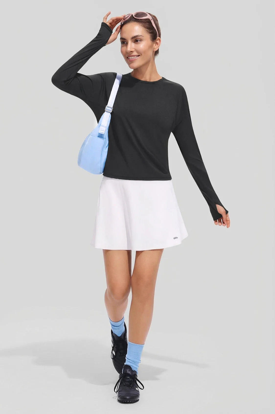 Women’s Slim-Fit Sun Protection Long Sleeve Tee UPF 50+ AS003 - Image 15