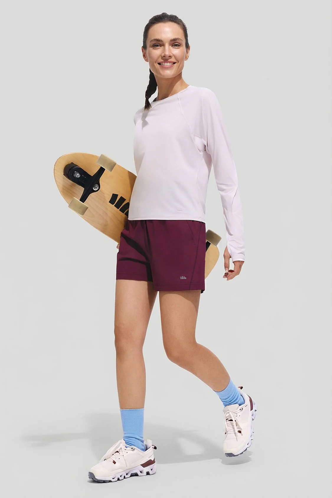 Women’s Slim-Fit Sun Protection Long Sleeve Tee UPF 50+ AS003 - Image 9