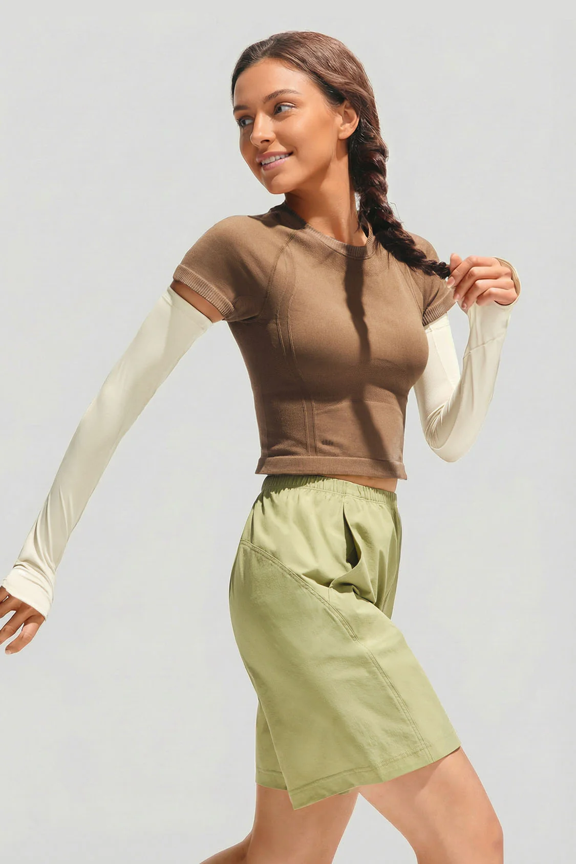 Women's Breathable Sun Protection Arm Sleeves UPF 50+ AS014/TS227 - Image 14