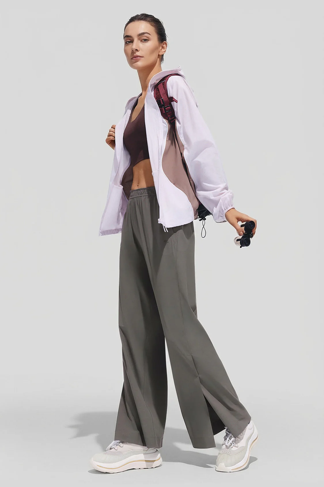 Women's Breathable Wide Leg Pants UPF 50+ AS010 - Image 13