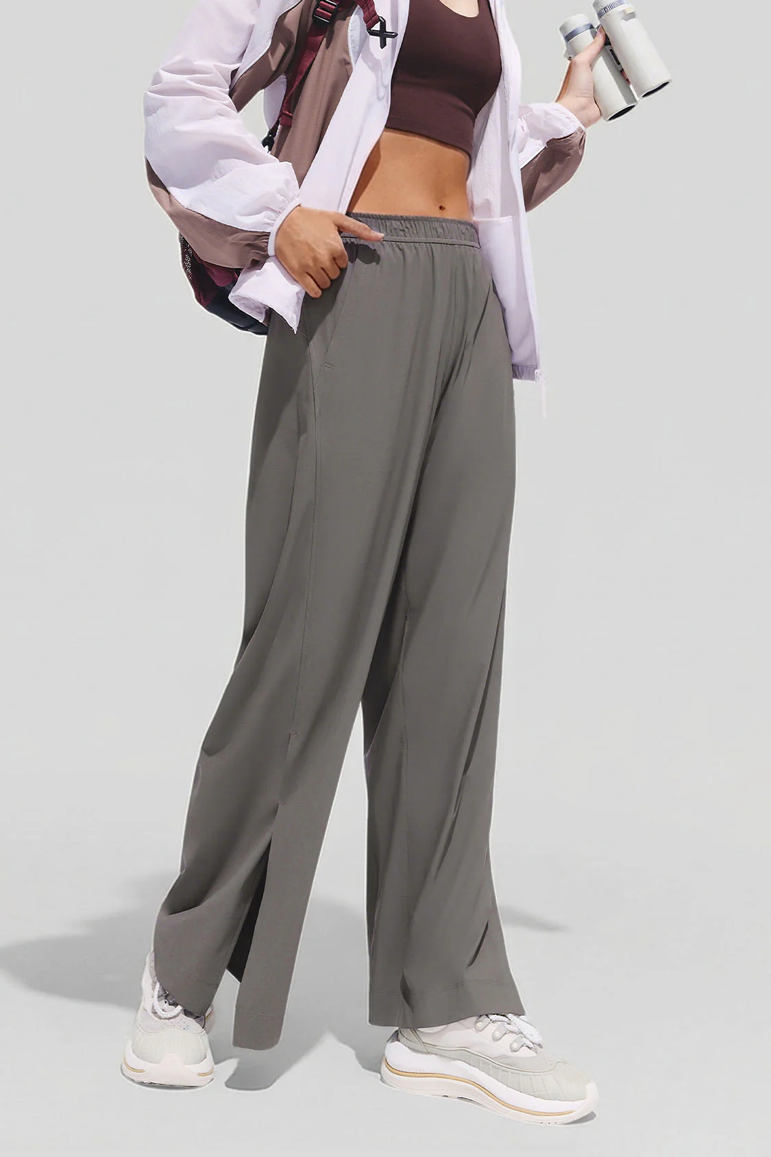 Women's Breathable Wide Leg Pants UPF 50+ AS010 - Image 14