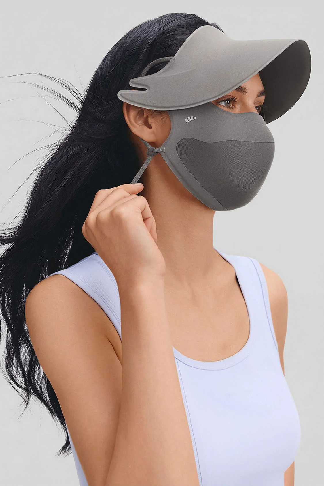 Women's Brimmed Protective Face Cover UPF 50+ SS011 - Image 2