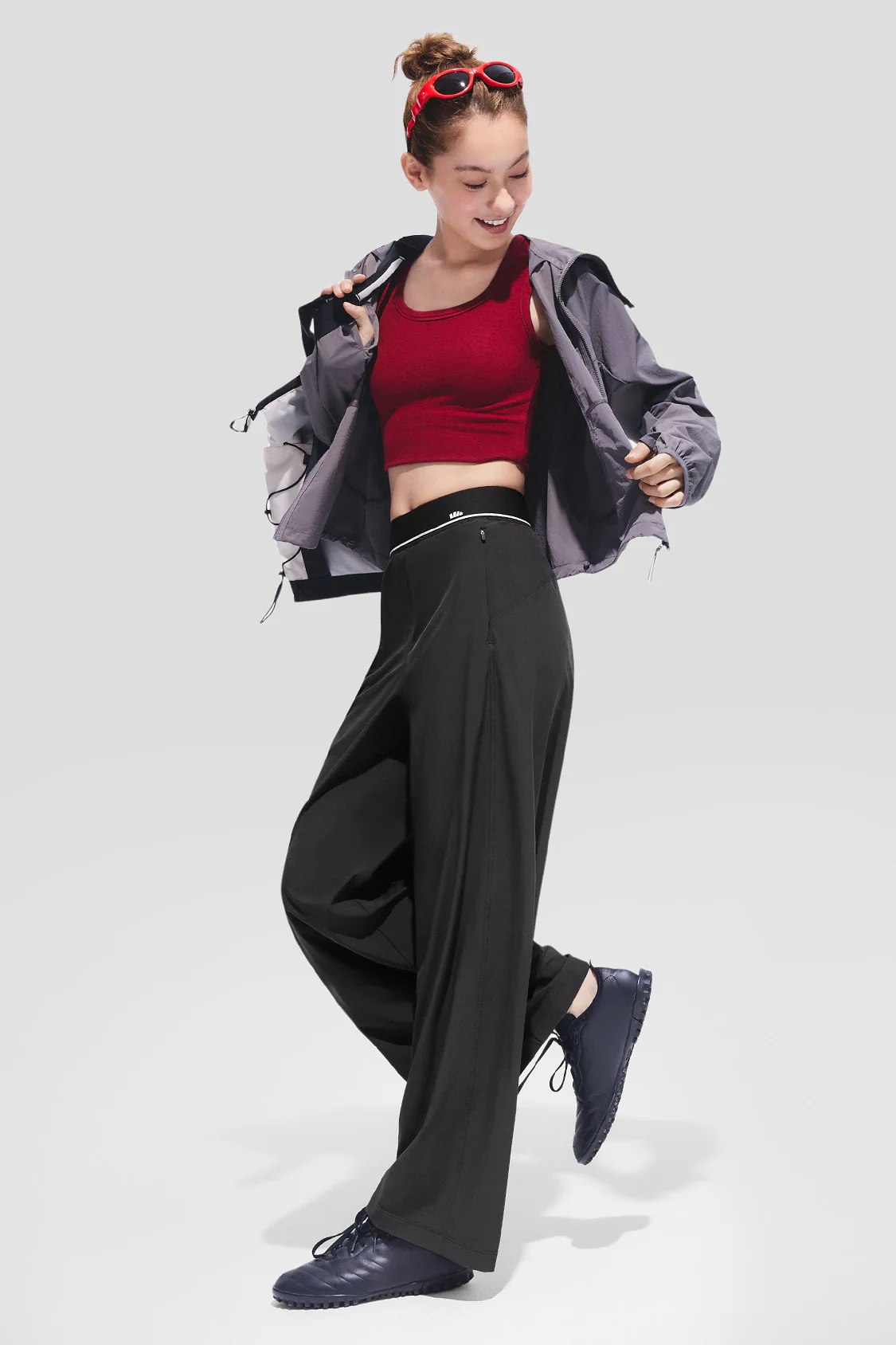 Women's Cooling Quick-Dry Wide Leg Pants UPF 50+ AL001 - Image 16