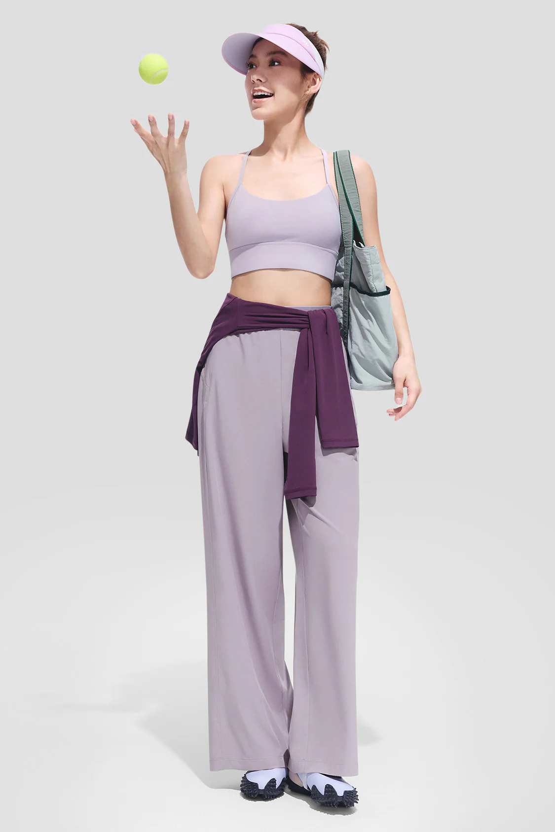 Women's Cooling Quick-Dry Wide Leg Pants UPF 50+ AL001 - Image 2
