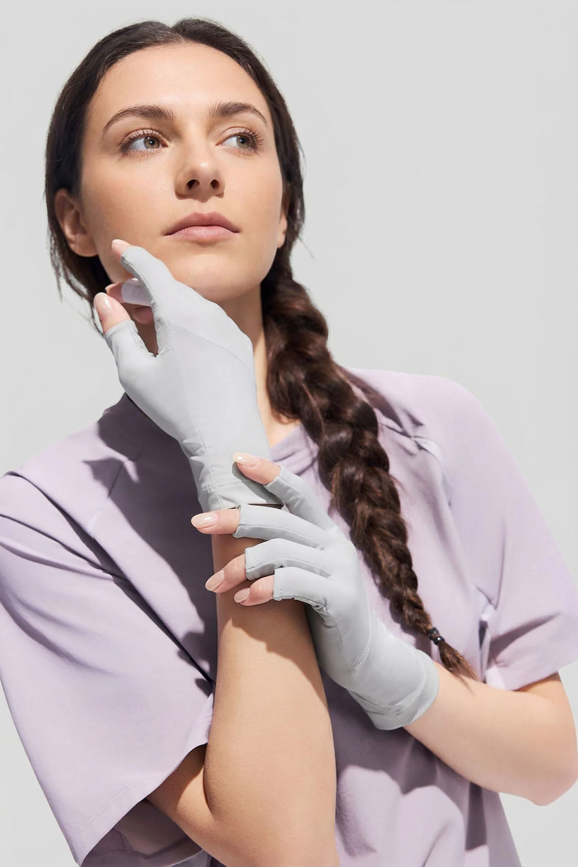 Women's Cooling Sun Protection Gloves UPF 50+ AL365 - Image 12