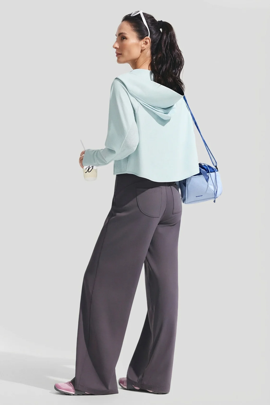 Women's Lightweight Shawl-Style Sun Protection Jacket UPF 100+ UL002 - Image 10