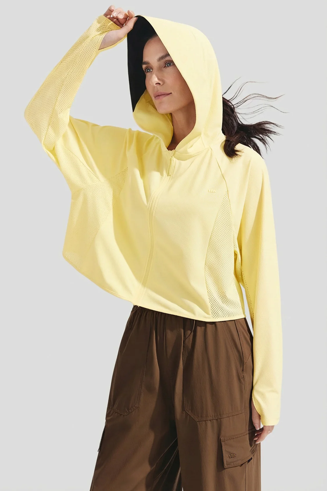 Women's Lightweight Shawl-Style Sun Protection Jacket UPF 100+ UL002 - Image 18