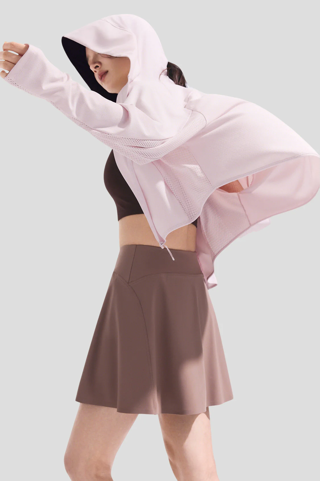 Women's Lightweight Shawl-Style Sun Protection Jacket UPF 100+ UL002 - Image 6