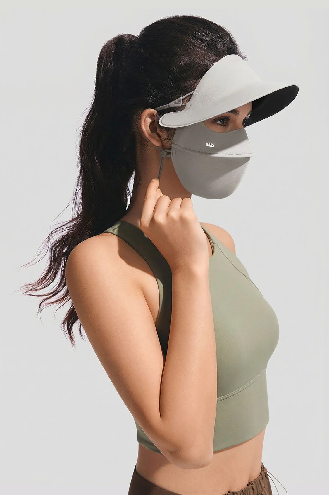 Women's Maximum Coverage Sun Protection Face Cover UPF 2000+ MP343 - Image 2