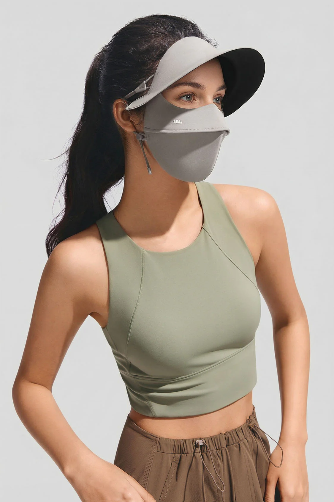 Women's Maximum Coverage Sun Protection Face Cover UPF 2000+ MP343 - Image 6