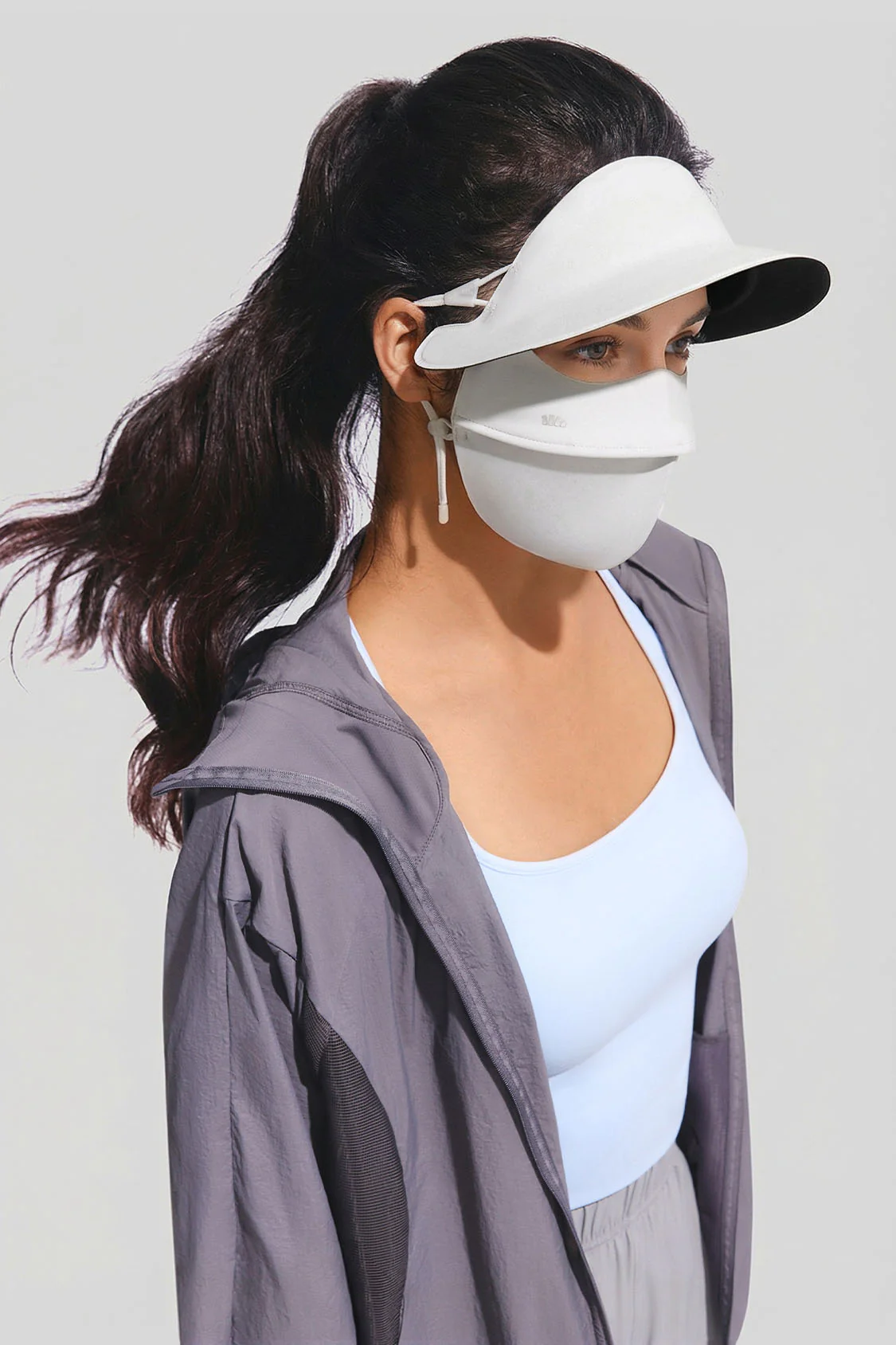 Women's Maximum Coverage Sun Protection Face Cover UPF 2000+ MP343 - Image 9