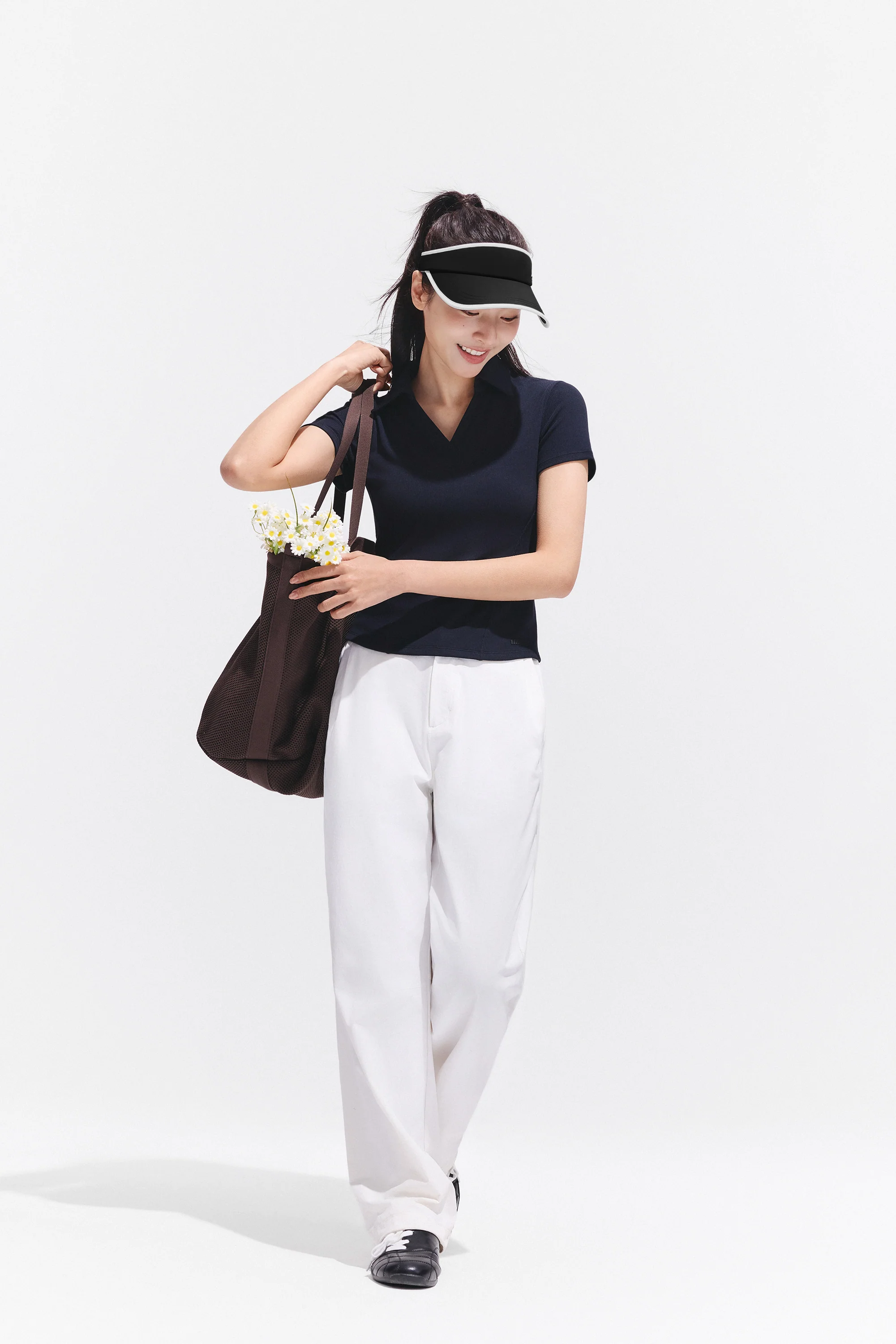 Women's Open-Top UV Sun Hat UPF50+ TS002 - Image 8