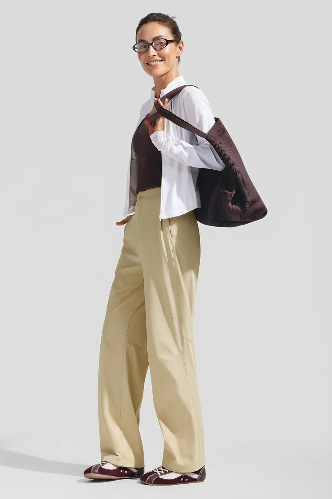 Women's Quick-Dry Cargo Pants UPF 50+ DS017 - Image 3