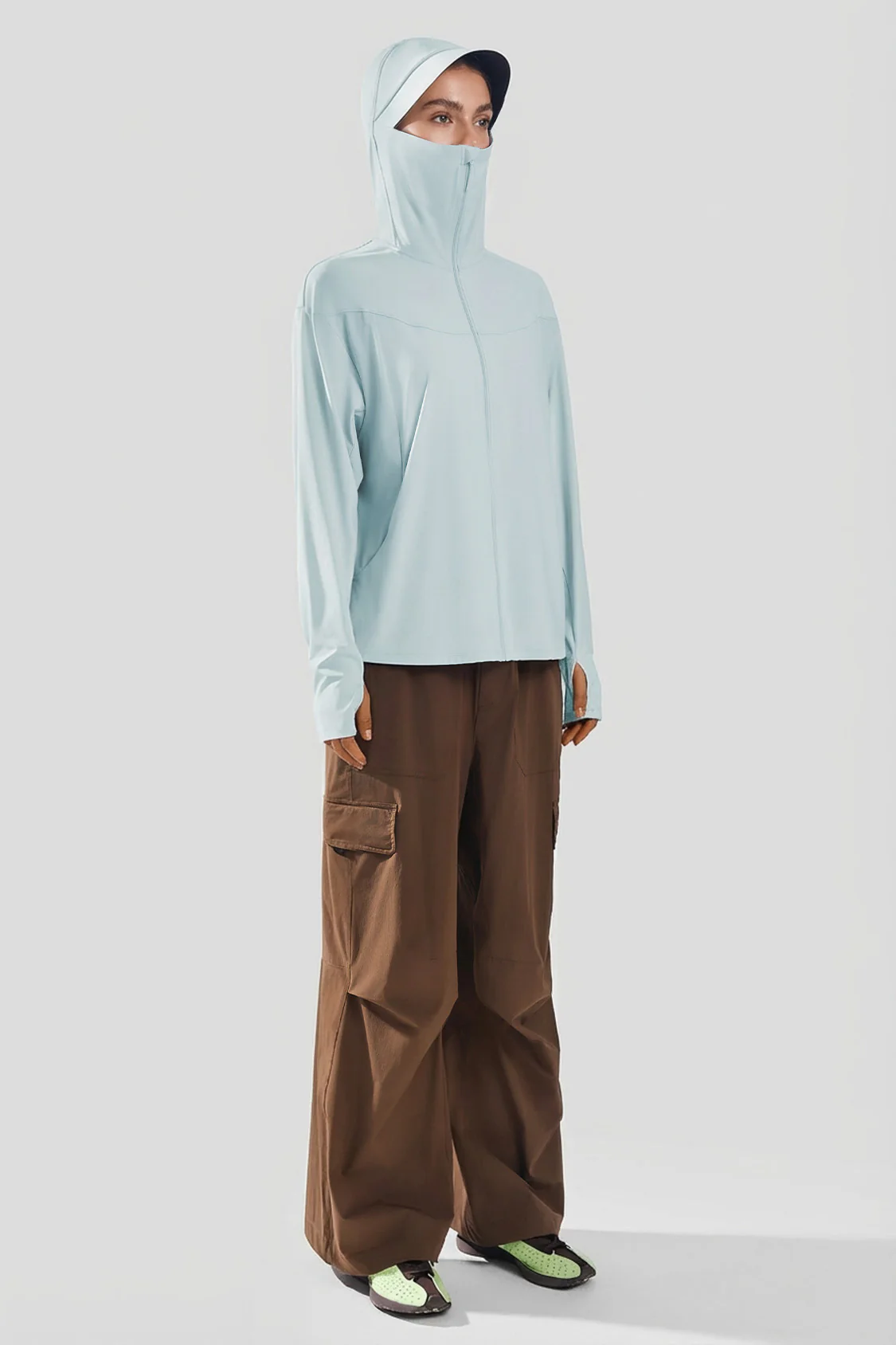 Women's Relaxed-Fit Sun Protection Jacket UPF 200+ AL010 - Image 3