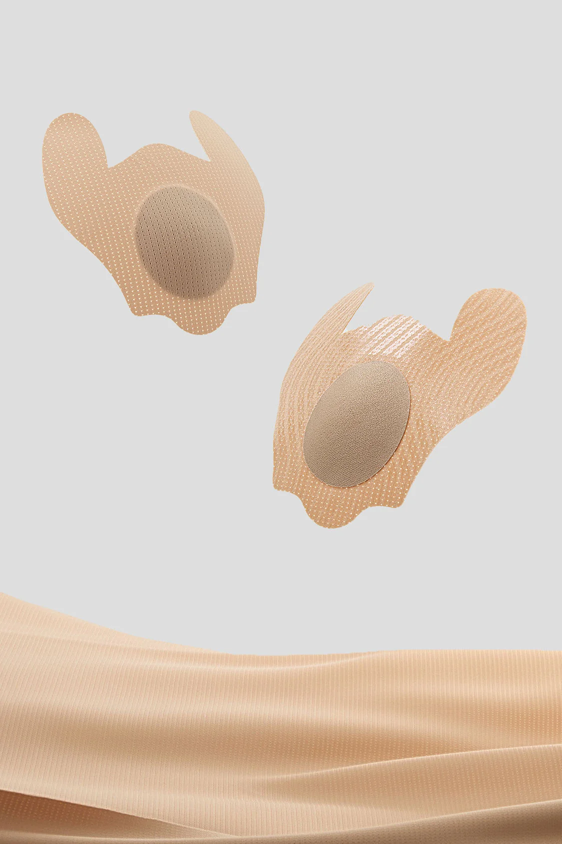 Women's Short U-Shape Breathable Disposable Nipple Covers 4 Pairs TH004 - Image 2
