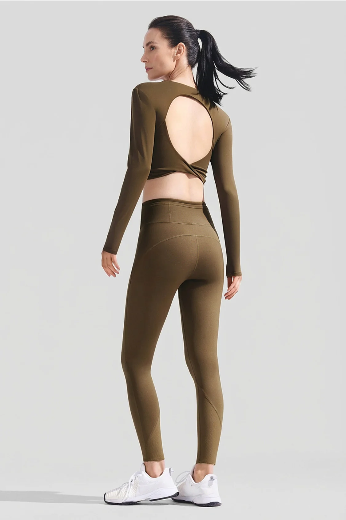 Women's Stretch Leggings UPF 50+ HE009 - Image 8