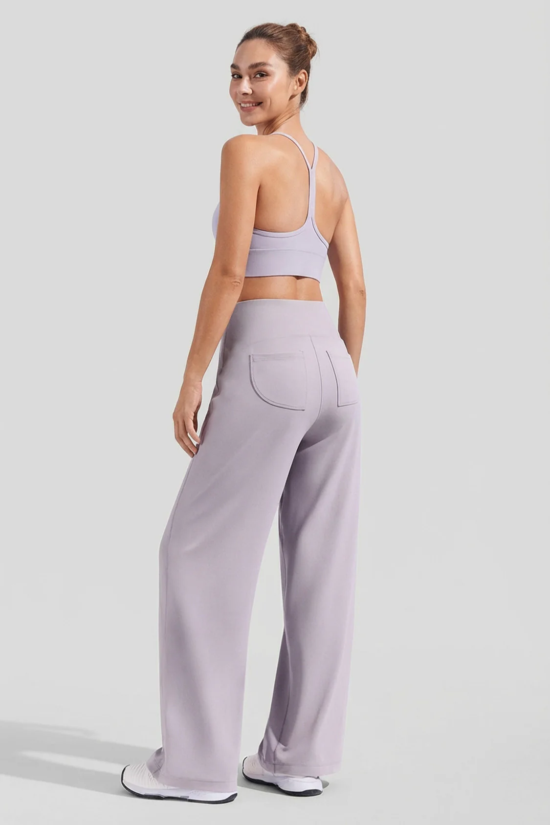 Women's Stretch Wide Leg Pants UPF 50+ HE010 - Image 2