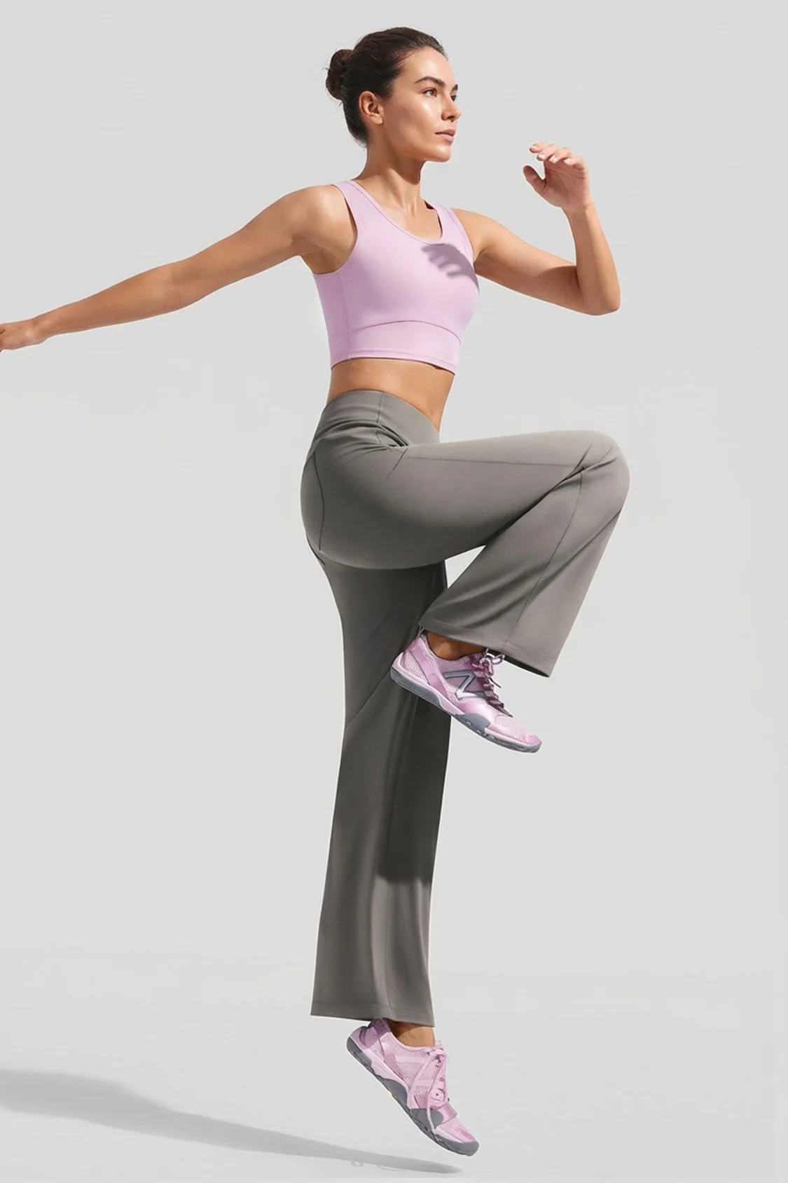 Women's Stretch Wide Leg Pants UPF 50+ HE010 - Image 4